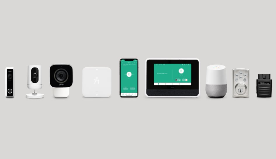 Vivint home security product line in Columbia